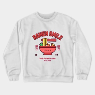 ramen food Crewneck Sweatshirt